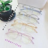 ราคา กรอบแว่นตาสีใสน้ำหนักเบาสำหรับคนหน้าเล็กทรงหยดน้ำกลางสำหรับประกอบค่าสายตาสั้น ยาว เอียง (13004169323)