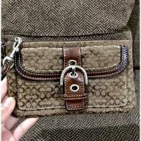 ราคา ‼️ลดราคา‼️กระเป๋าสตางค์Coach ของแท้ %มือสอง (6468497994)