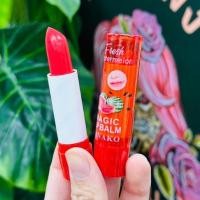 ราคา (1ชิ้น) ลิปมันเปลี่ยนสีแตงโมHT-044 Tanako​ magic​ Lip​ Balm​แตงโม (4939946539)