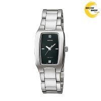 ราคา CASIO นาฬิกาผู้หญิง ทรงกำไล รุ่น LTP-1165A-1C2 วัสดุสเตนเลสสตีล สีดำ คาสิโอ (18407281451)