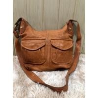 ราคา กระเป๋าสะพายหนังแท้ แบรนด์ Fossil (8753193102)