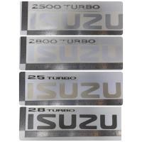 ราคา สติ๊กเกอร์แบบดั้งเดิม ติดฝาท้าย ISUZU TFR 2.5TURBO 2.8TURBO 2500TURBO 2800TURBO sticker ติดรถ แต่งรถ อีซูซุ 2.5 TURBO (17656587756)