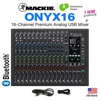 ราคา Mackie® ONYX16 มิกเซอร์ 16-Channel Premium Analog Mixer With Multi-Track USB ⭐ศูนย์ไทย⭐ (44607447169)