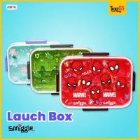 ราคา Smiggle 3 Grid Lunch Box / Cute BPA Free Lunch Box / Lunch Container / 2007A (43960964134)