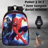 ราคา กระเป๋าเป้นักเรียนชาย สําหรับก่อนวัยเรียน อนุบาล ประถม สไปเดอร์แมน ไอรอนแมน และลายกัปตันอเมริกา (48852947572)