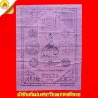 ราคา ผ้ายันต์แม่นางกวักเมตตาค้าขาย หลวงพ่อเณร ญาณวินโย ๔๘ "รุ่นรวยไม่เลิก" (ผ้ายันต์ผืนใหญ่) วัดทุ่งเศรษฐี เขตประเวศ กรุงเทพ (42068639098)