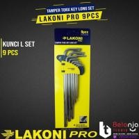ราคา ชุดกุญแจ Lakoni Pro Star Hole L 9 ชิ้น ชุดกุญแจ Star L 9 ชิ้น (7194511227)