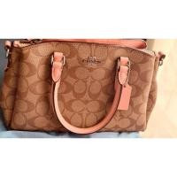 ราคา กระเป๋าถือ Coach Mini Sage Carryallสีชมพู(มือสอง) (50000248722)