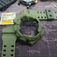 ราคา กรอบสาย Casio G-Shock สีเขียวทหาร GA , GD รุ่น 100, 110 , 120 (5928263487)