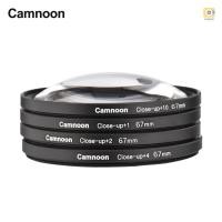 ราคา Camnoon 67mm Close-up Filter Kit 4pcs(+1,+2,+4,+10) Macro Filters Close-up Lens Filter Set with Filter Pouch Cleaning Cloth Replacement for Pentax Olympus Fuji DSL (22010395358)
