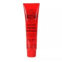 ราคา Lip Balm Lucas Papaw ointment 25g ลิปลูคัส ลิปหลอดแดง (28618913178)