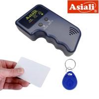 ราคา ASIALI New 125KHz Handheld RFID ID Card Copier Reader Writer with 1Writable Tag 1Card (12531123175)