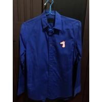 ราคา เสื้อเชิ้ตแขนยาว smileyhound สีน้ำเงิน มือ2 (22434801223)