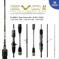 ราคา คัน EVO Pioneer II Ul เวท2-8 สปิน 6.6ฟุต 1ท่อน สปิน/เบท (22234187718)