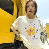 ราคา Teddy Tee️ชุดสาวอวบ ผ้าฝ้าย100% สวมใส่สบาย สาวอวบ เสื้อยืด oversize ยืดได้ ลาย "RICKYIS FLOWERS" แฟชั่น สไตล์ลำลอง (41603402633)