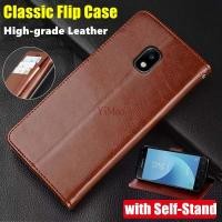 ราคา Flip Casing สําหรับ Samsung Galaxy J7+ J7Prime J7Core J7Duo J7Pro Plus J7 2015 2016 2017 ซองหนังกระเป๋าสตางค์ป้องกันกรณีพร้อม Kickstand Card Holder Cover (28220374687)