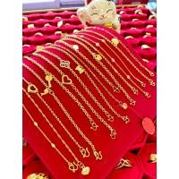 ราคา ครึ่งสลึง สร้อยข้อมือ ทองคำแท้ 96.5% (2771217280)
