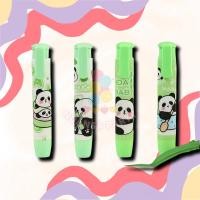 ราคา NP • Cartoon Character Motif Mechanical Pencil Eraser Press Mechanical Pencil Eraser / Cute Bamboo Panda Motif Mechanical Eraser (55554323826)