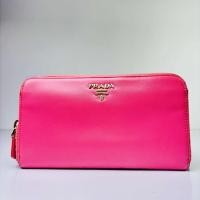 ราคา กระเป๋าสตางค์ใบยาว Prada Saffino มือสอง (57550822401)