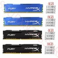 ราคา แรมหน่วยความจํา สําหรับคอมพิวเตอร์ตั้งโต๊ะ HyperX FURY DDR3 DDR4 8GB 4GB DDR3 1333mhz 1600mhz 1866mhz 2133mhz 2400mhz 2666mhz (17483258946)