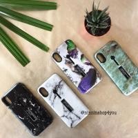 ราคา เคสไอโฟนลายหินอ่อน เคสแข็งมีขอบยางคลุมรอบเครื่อง (2140455923)
