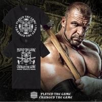 ราคา เสื้อยืดพรีเมียมพิมพ์ลาย WWE Triple H สำหรับผู้ชาย ทำจากผ้าฝ้ายคุณภาพดี เหมาะสำหรับสวมใส่ในทุกวัน (49607380383)