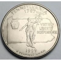 ราคา สหรัฐอเมริกา (USA), ปี 1999, 25 Cents รัฐเพนซิลเวเนีย (Pennsylvania), ชุด 50 รัฐของอเมริกา (4372217580)