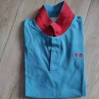 ราคา เสื้อโปโล Casualist สีฟ้า ปกคอเสื้อฟ้า-แดง ขนาด M รอบอก 40" (17675856973)
