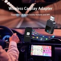 ราคา 2025 Wireless CarPlay & Android Auto Adapter | WiFi 5GHz + Bluetooth 5.0 | ปลั๊กแอนด์เพลย์ USB Dongle | การเชื่อมต่อแบบไร้สายที่รวดเร็ว (56102263724)