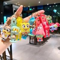 ราคา Coffeejoy พวงกุญแจรถ การ์ตูน SpongeBob Pi Big Star Octopus Brother ตุ๊กตาน่ารัก จี้ตกแต่งกระเป๋า พวงกุญแจ (23882928362)