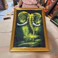 ราคา กรอบรูปภาพมงคล ภาพวาด ภาพช้าง งานวาด ตกแต่งบ้าน ร้านค้า เสริมฮวงจุ้ย ภาพมงคลเรียกทรัพย์ (15098015921)