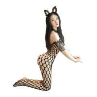 ราคา ชุดตาข่ายเต็มตัว ชุดถุงน่อง (2378188684)