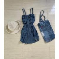 ราคา เอี๊ยมกระโปรงยีนส์ สายเดี่ยว (21794190531)