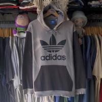 ราคา Adidas HOODIE เสื้อแจ็คเก็ต SECOND THRIFTTING เด็กผู้หญิง (25978285012)