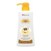 ราคา @แชมพูและครีมนวดผมสมุนไพรดอกบัวคู่ไหมทอง (Dokbuaku Golden Silk Herbal Shampoo) 420มล. (18261530431)