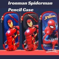 ราคา 3D Ironman Spiderman กล่องดินสอ กล่องดินสอ เด็กผู้ชาย กล่องดินสอเด็ก ชุดเครื่องเขียน กล่องเครื่องเขียนมัลติฟังก์ชั่น (26080595001)