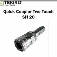 ราคา Tekiro Quick Coupler SH 20 / 5/16 นิ้วการเชื่อมต่อท่อคอมเพรสเซอร์ (41005750431)