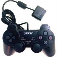 ราคา OKer จฮยเกมส์ เพลย์ทู Gaming Joystick for PlayStation รุ่นPSII-709สีดำ (6333785890)