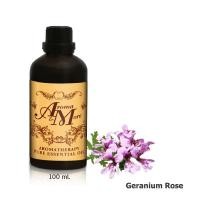 ราคา Aroma&More Geranium Rose Essential OIl 100%-น้ำมันหอมระเหยเจอราเนี่ยม โรส 100% / Madagascar 100ML (6636396616)