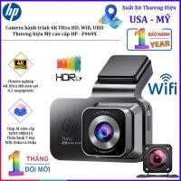 ราคา [GENUINE] กล้องติดรถยนต์พร้อมความละเอียด Ultra HD, Wifi, UHD แบรนด์ HP premium American - F969X (48256661341)