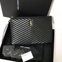 ราคา New YSL clutch large (1652973399)