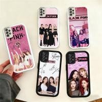 ราคา Blackpink SAMSUNG WB23 BLACKPINKปลอกสีขาวสําหรับHpชุบSamsung A04E A12 A05 A10S A11 A04s A13 A05S 5GวัสดุTPU (51457417263)
