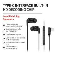 ราคา Soundmagic E80D สีดําประเภท C หูฟังแบบมีสายดิจิตอล USB C ในหูฟังพร้อมไมโครโฟนไฮไฟสเตอริโอหูฟัง Audiophile การแยกเสียงรบกวนในหูฟังสบาย Fit Super (28857987151)