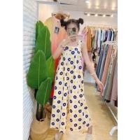 ราคา พร้อมส่งจากไทย jumpsuit 2 ชิ้น จั๊มสูทสายเดี่ยว + หมวกบักเก็ต เข้าเซ็ต (43904598823)