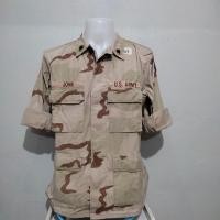 ราคา [P07]เสื้อทหารลายพรางทะเลทราย3สี อก 46 #เสื้อทหารมือสอง (18976107444)
