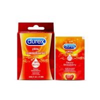 ราคา Durex Play Strawberry Sachet 5 ml กล่อง 3 ซอง (49805828915)