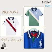 ราคา [New_ของแท้%_พร้อมส่ง]_Polo Ralph Lauren-BOY-เสื้อคอปกโปโล แขนสั้น ปักม้าใหญ่ Boy Size (24394984520)