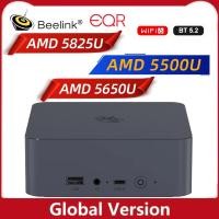 ราคา Beelink EQR5 Mini PC AMD Ryzen 5 5500U/5625U DDR4 RAM NVMe PCIE3.0 SSD 4K60Hz Dual Display Dual HDMI/WiFi6/BT5.2/1000Mbps/W11 Pro (46455663945)