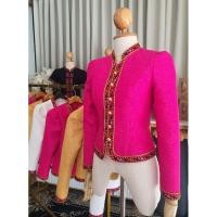 ราคา เสื้อภูไทกาฬสินธุ์แขนยาวหญิง สีบานเย็น (24815538259)