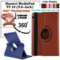 ราคา เคสหนังหมุนได้อัจฉริยะสําหรับ Huawei MediaPad T3 10 9.6 นิ้ว (AGS-W09 / L09 / L03) (47506110648)